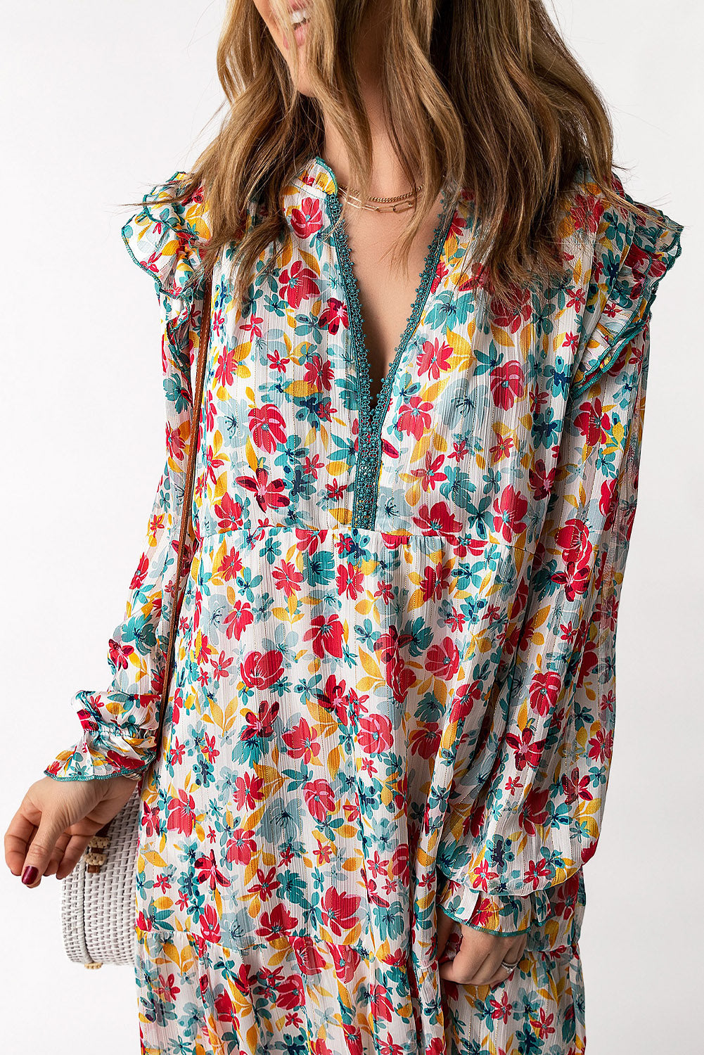 The Boho Fun Floral Dress