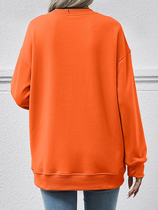 The Round Neck Long Sleeve Sweatshirt